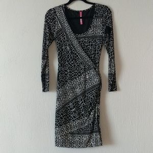Black and White pattern dress
